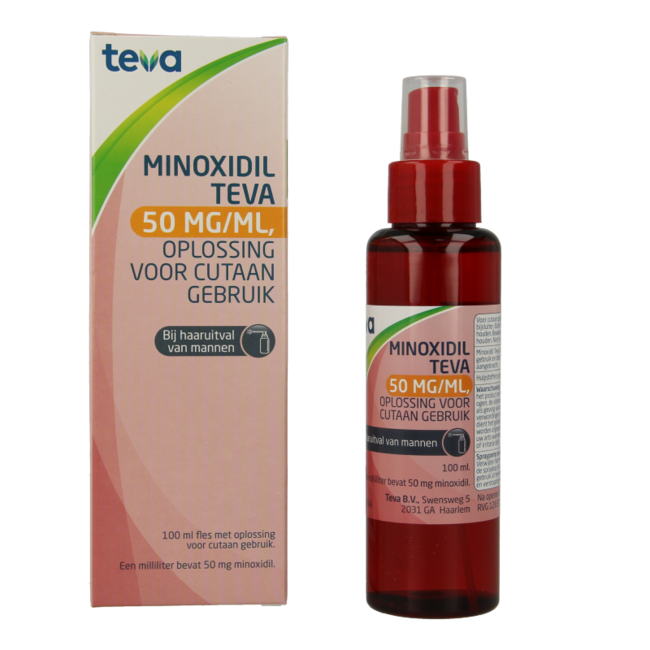 Minoxidil 50mg/ml oplossing 100 Milliliter