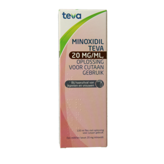 Teva Minoksydyl 20mg/ml roztwór 100 mililitrów