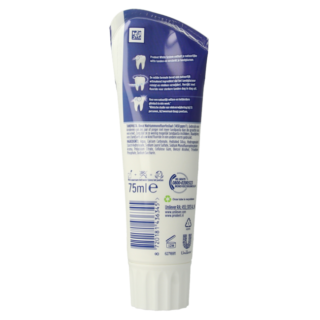 Prodent Dentifricio White System 75 Millilitri