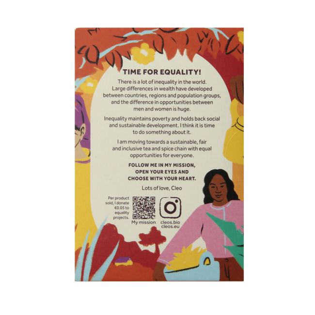 Cleo's Spicy chai organic 18 bags