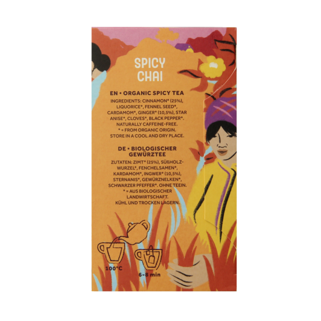 Cleo's Spicy chai organic 18 bags