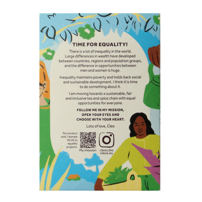 Cleo's Minty moment bio 18 sachets