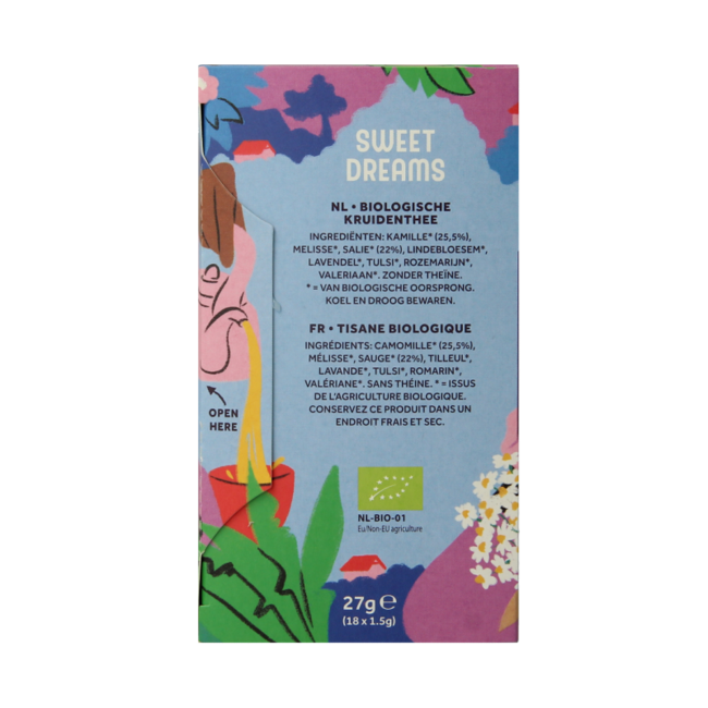 Sweet dreams bio 18 Zakjes