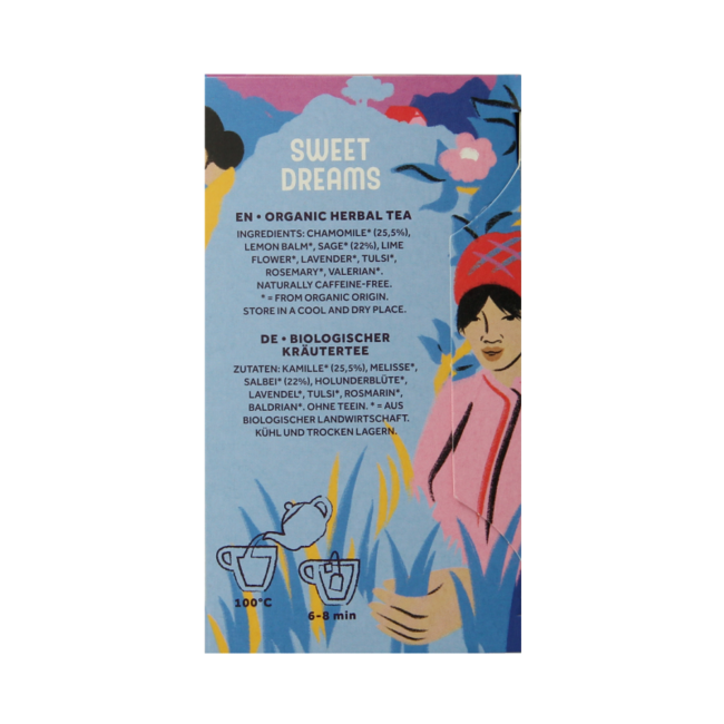 Sweet dreams bio 18 Zakjes