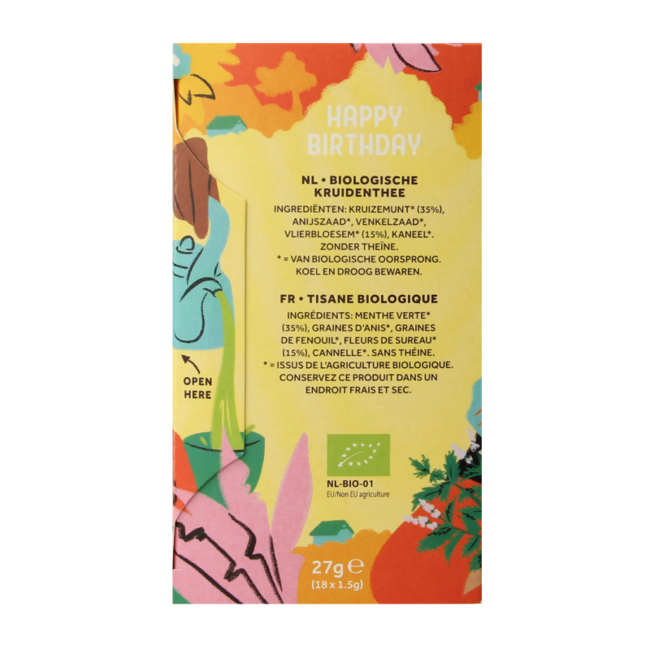 Cleo's Happy Birthday Bio 18 Beutel