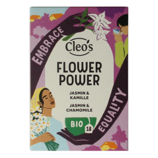Cleo's Cleo's Flower Power Bio 18 bolsitas