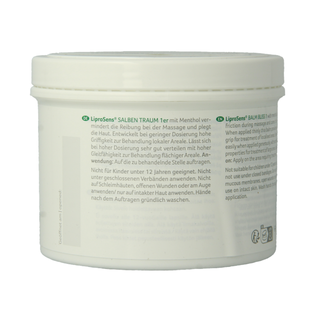 Rowo Zalf 1 cooling ointment jar 500 Millilitres