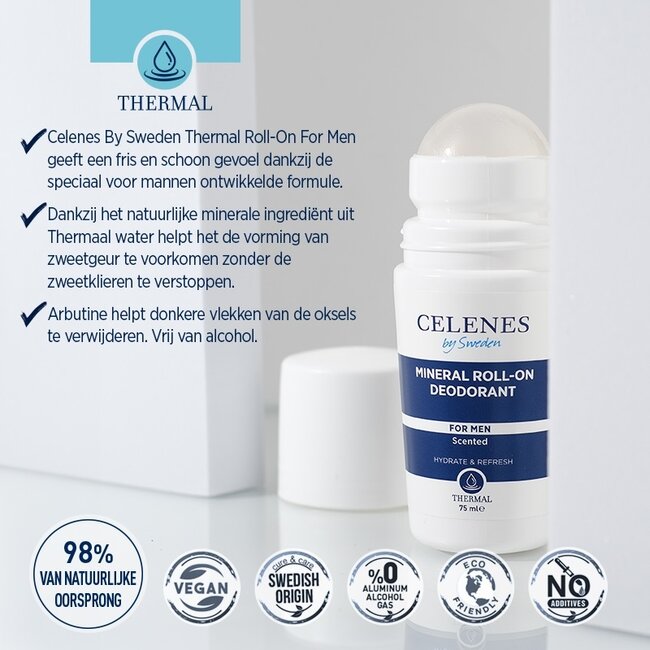 Celenes Thermal roll-on uomo 75 Millilitri