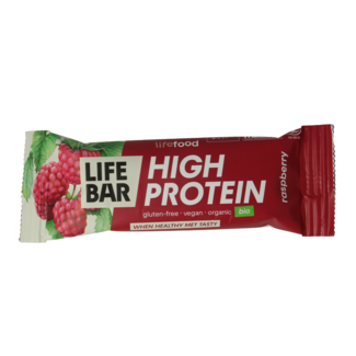 Lifefood Lifebar proteína frambuesa bio 40 gramos