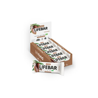 Lifefood Lifebar chocolade bio raw 40 Gram