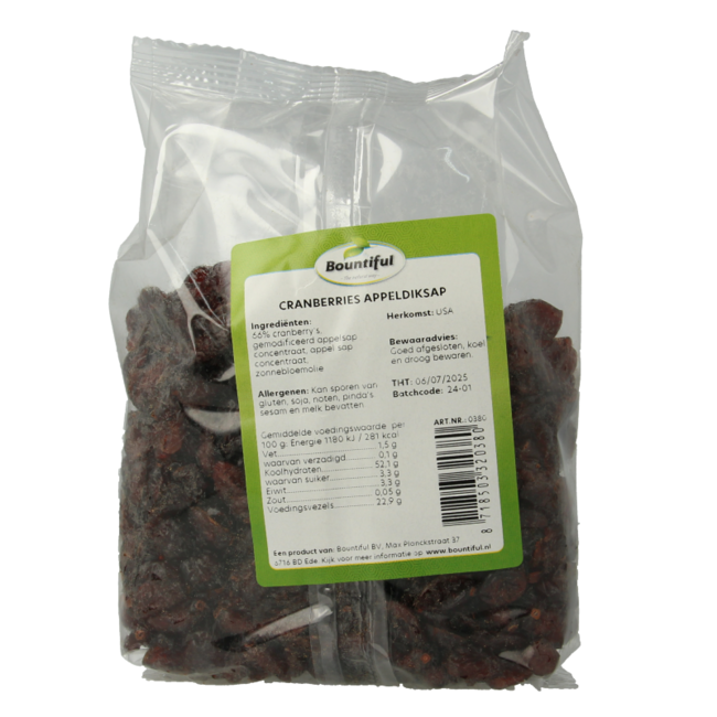 Cranberries Apfeldicksaft 400 Gramm