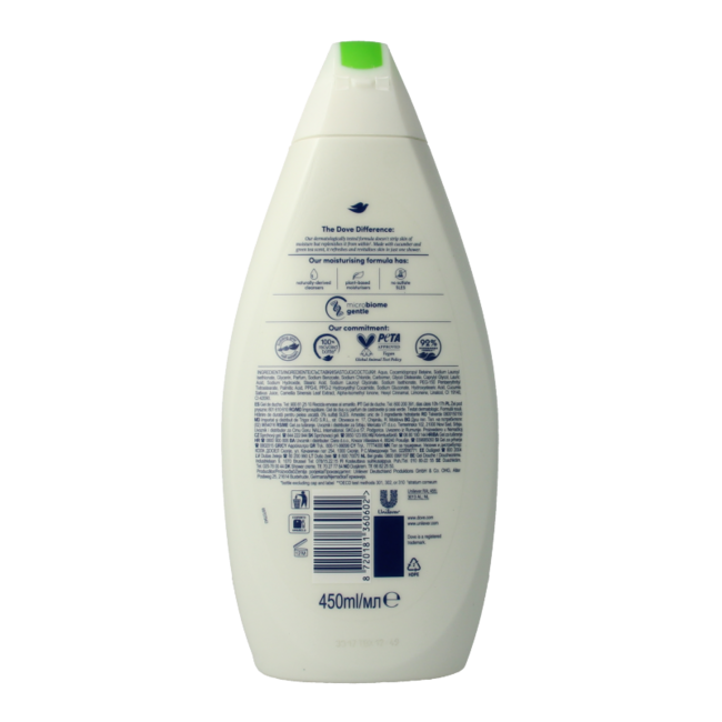 Bagnodoccia Dove Fresh Touch 450 Millilitri