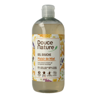 Douce Nature Shower gel honey pleasure plaisir de miel organic 500 Millilitres