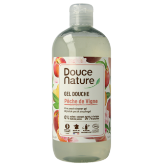 Douce Nature Douce Nature Peach Shower Gel 500 Millilitres