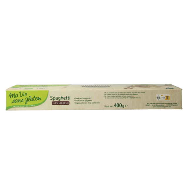 Organic buckwheat spaghetti 400 grams