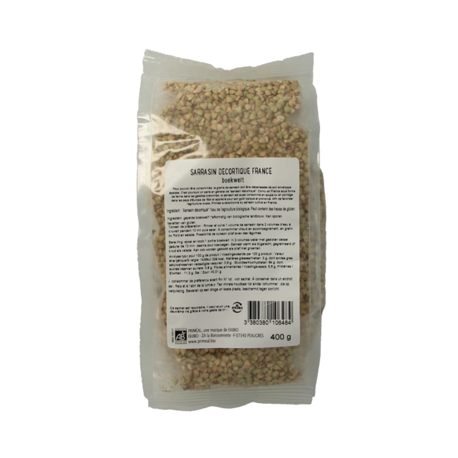 Primeal Trigo Sarraceno Pelado Bio 400 Gramos