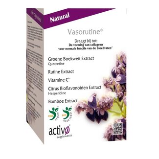 Activo Activo Vasorutine 60 Cápsulas vegetarianas