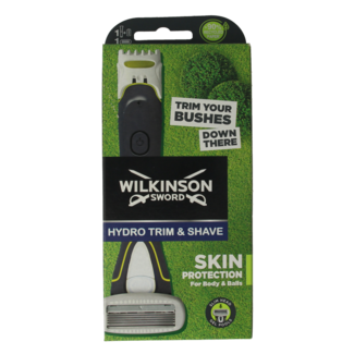 Wilkinson Wilkinson Hydro Trimmer per corpo e zone intime 1 Pezzo