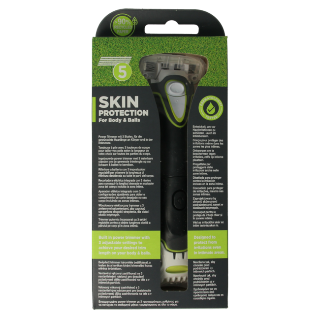 Wilkinson Hydro trimmer intimate body & balls 1 Stuks