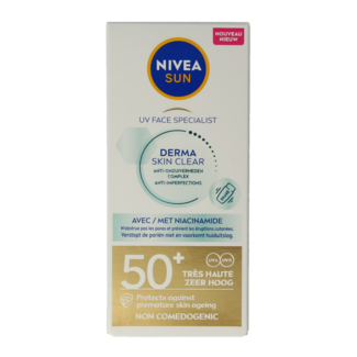 Nivea Nivea Sun face blemish control SPF50+ 40 mililitros