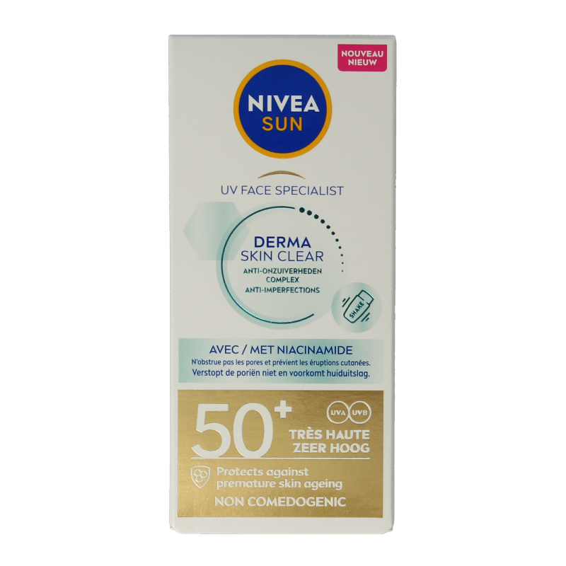 Nivea Sun face blemish control SPF50+ 40 mililitros