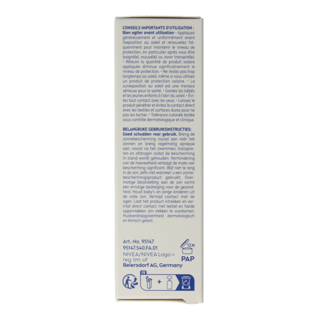 Nivea Sun face blemish control SPF50+ 40 Millilitres