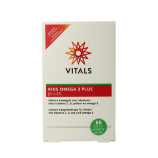 Vitals Kids omega 3 plus jellies 60 unidades