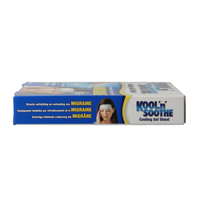 Kool’n’Soothe Migraine gelstrips 2 unidades