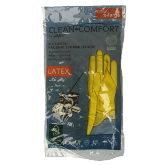 CLEAN-COMFORT CLEAN-COMFORT Guante doméstico amarillo talla XL 1 par