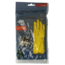CLEAN-COMFORT Guante doméstico amarillo talla L 1 par