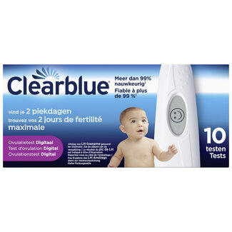 Clearblue Test d'ovulation numérique 10 pièces