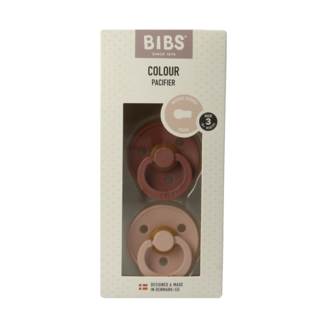 Bibs Dummy size 3 woodchuck blush 2 pieces