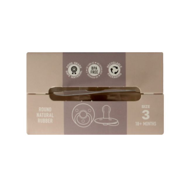 Ciuccio Bibs Misura 3 woodchuck blush, 2 Pezzi