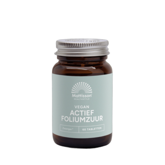 Mattisson Active Folic Acid Quatrefolic 400mcg 60 Tablets