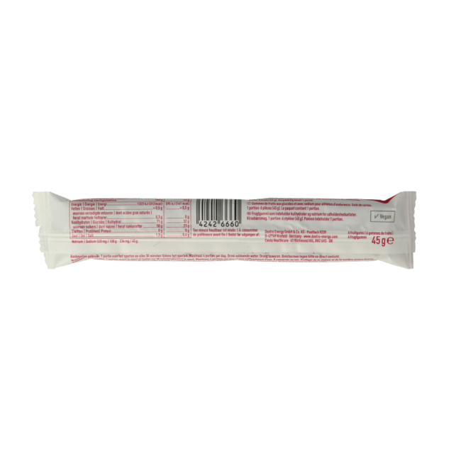 Energy gums cherry & sodium 45 Gram