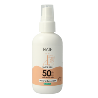 Naif Sun baby & kids spray fragrance-free SPF50 100ml