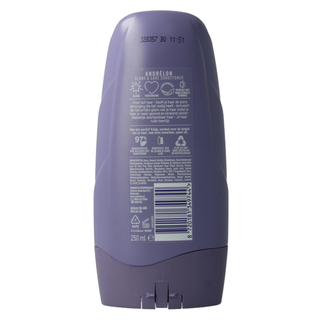 Andrelon Conditioner Shine & Care 250 Millilitres