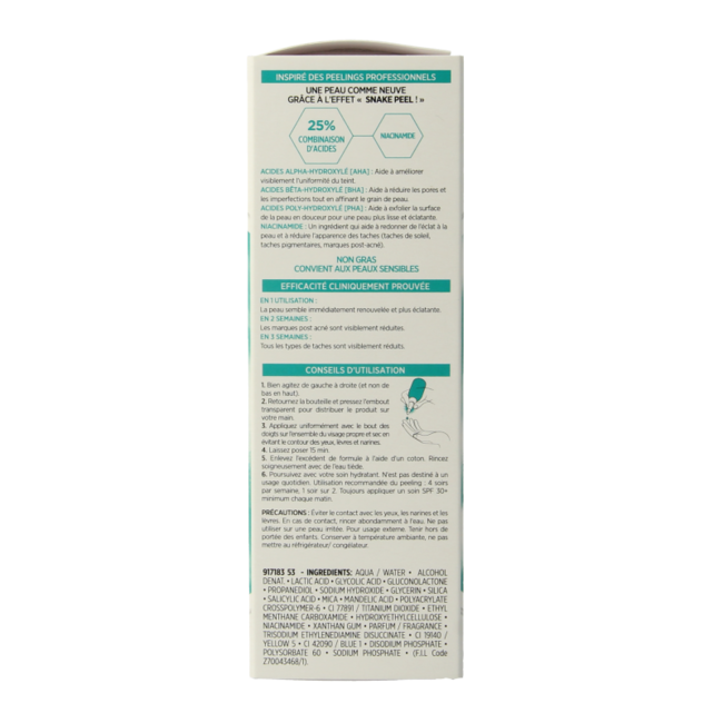 L'Oréal Paris Bright Reveal Exfoliant Anti-Taches 25 ml