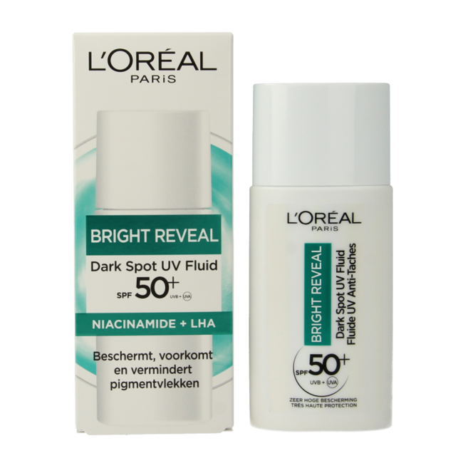 L'Oréal Paris Bright Reveal Fluide Anti-Taches UV SPF50+ 50 ml
