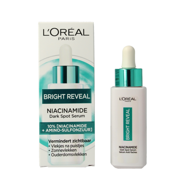 Siero L'Oreal Paris Bright Reveal per macchie scure 30 Millilitri