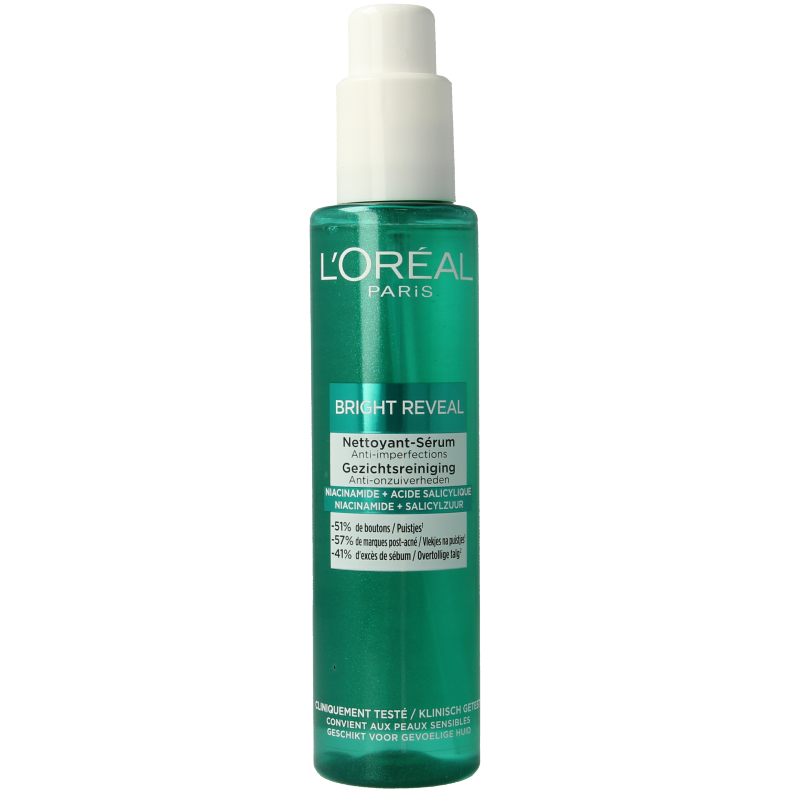 L'Oreal Paris Bright reveal limpiador de manchas oscuras 150 mililitros