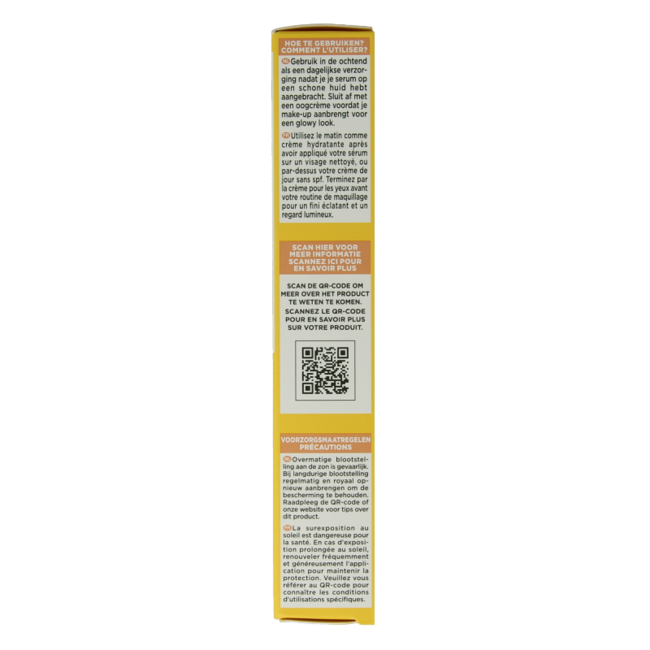 Garnier SkinActive vitamina C glowy UV fluid SPF50+ 40 mililitros