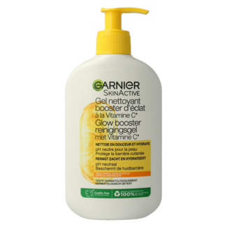 Garnier Garnier Skinactive vitc glow reinigingsgel 250 Milliliter