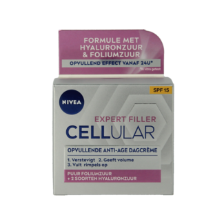 Nivea Nivea Cellular expert filler  hyaluronzuur & foliumzuur 50 Milliliter
