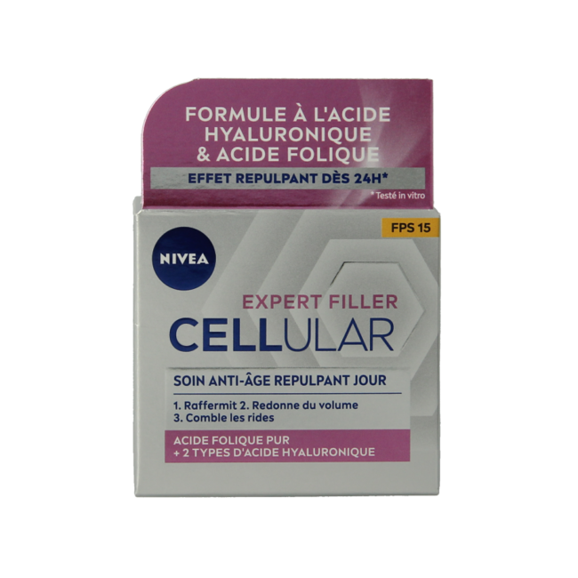 Nivea Cellular expert filler  hyaluronzuur & foliumzuur 50 Milliliter