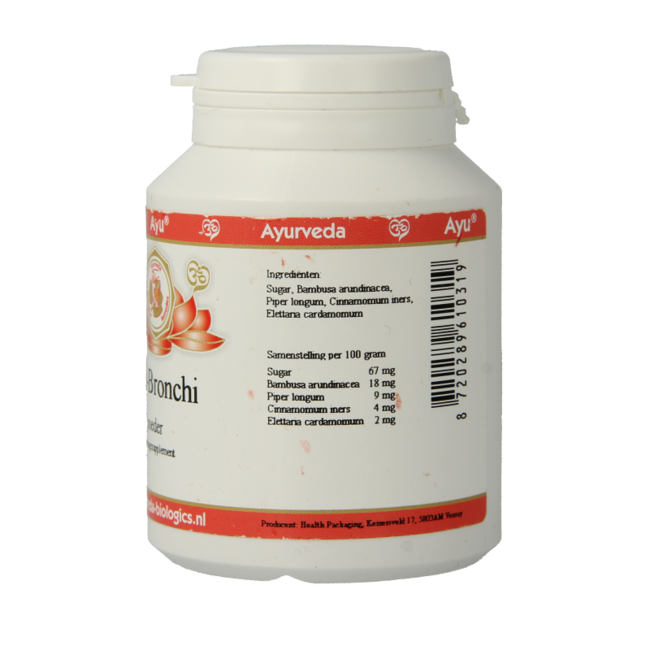 Ayurveda BR Ayu bronchi 70 Gramos