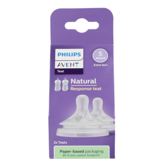 Avent Natural smoczek do butelki 6M+ 2 sztuki