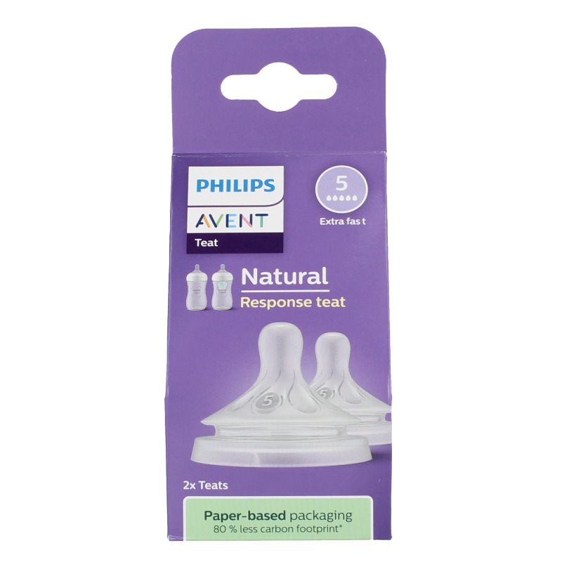 Avent Tetina Natural 6M+ 2 unidades