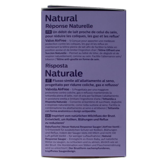 Natural AirFree Feeding Bottle 125 Millilitres