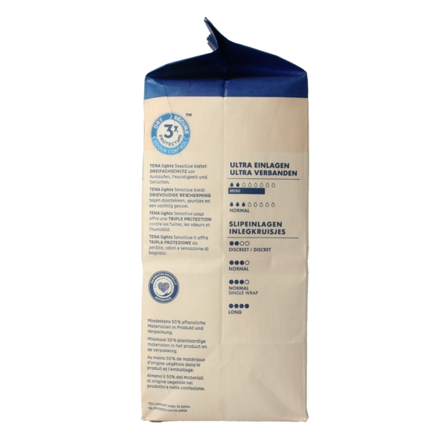 TENA Lights Sensitive Mini Pads - 20 Pack